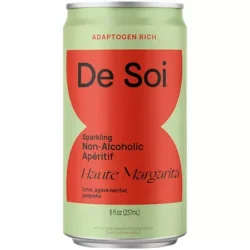 Sparkling Non-Alcoholic Aperitif - Haute Margarita (4 Drinks, 8 Fl Oz. Each)