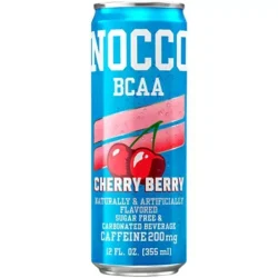 BCAA Sugar Free and Carbonated Beverage - Cherry Berry
