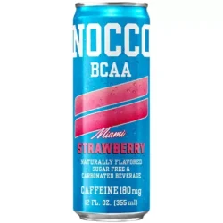 BCAA Sugar Free and Carbonated Beverage - Miami Strawberry