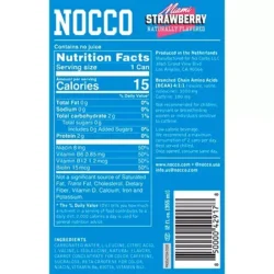 BCAA Sugar Free and Carbonated Beverage - Miami Strawberry