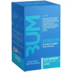 BUM Hydrate - CBUM Series Electrolyte Hydration Formula - Blue Raspberry (20 Packets)