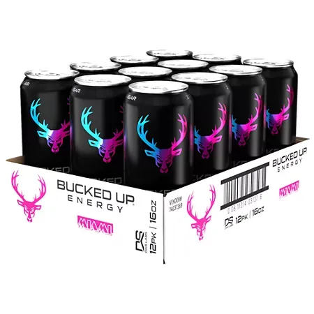 Bucked Up Energy Drink - Miami 3 Bucked Up Energy Drink - Miami