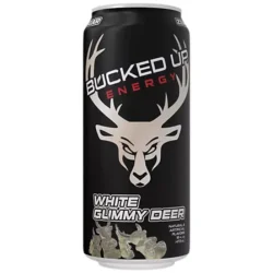 Bucked Up Energy Drink - White Gummy Deer