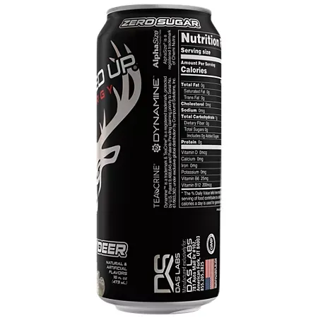 Bucked Up Energy Drink - White Gummy Deer 4 Bucked Up Energy Drink - White Gummy Deer 4