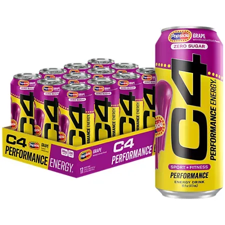 C4 Performance Energy Drink – Carbonated – Grape Popsicle 3 C4 Performance Energy Drink – Carbonated – Grape Popsicle