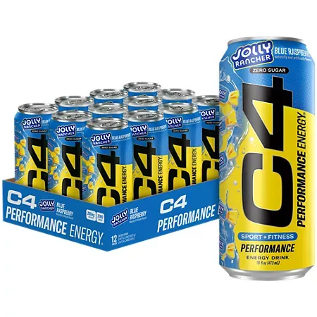 C4 Performance Energy Drink – Carbonated – Jolly Rancher Blue Raspberry 3 C4 Performance Energy Drink – Carbonated – Jolly Rancher Blue Raspberry