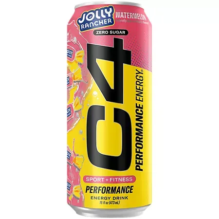 C4 Performance Energy Drink – Carbonated – Jolly Rancher Watermelon C4 Performance Energy Drink – Carbonated – Jolly Rancher Watermelon