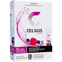 Celsius Energy Powder Drink Mix - Berry