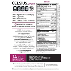 Celsius Energy Powder Drink Mix - Berry