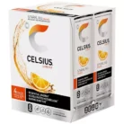 Celsius Sparkling Energy Drink - No Sugar or Preservatives - Orange