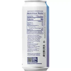 Clear Protein Water - 20g Grass-Fed Whey Protein - Blue Razz (16 Fl Oz. / 12 Drinks)