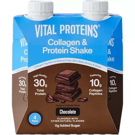 Collagen & Protein Shake - 30g Protein - Chocolate Collagen & Protein Shake - 30g Protein - Chocolate