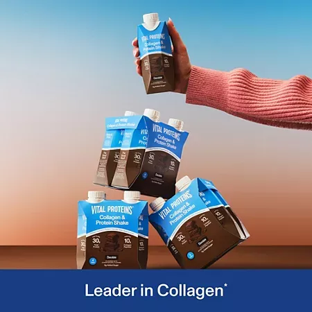 Collagen & Protein Shake - 30g Protein - Chocolate 5 Collagen & Protein Shake - 30g Protein - Chocolate
