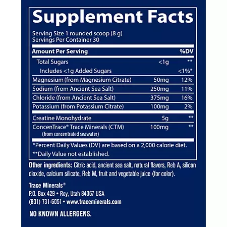 Creatine + Electrolytes Powder - Tropical Watermelon (30 Servings) 1 Creatine + Electrolytes Powder - Tropical Watermelon (30 Servings)