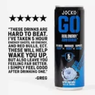 Discipline GO Energy Drink – Physical & Cognitive Support – Blue Raspberry