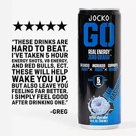 Discipline GO Energy Drink – Physical & Cognitive Support – Blue Raspberry 6 Discipline GO Energy Drink – Physical & Cognitive Support – Blue Raspberry