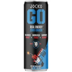 Discipline GO Energy Drink – Physical & Cognitive Support – Nitro Pop