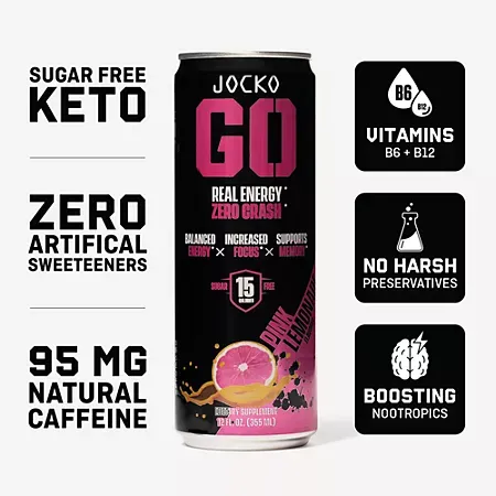 Discipline GO Energy Drink – Physical & Cognitive Support – Pink Lemonade 5 Discipline GO Energy Drink – Physical & Cognitive Support – Pink Lemonade