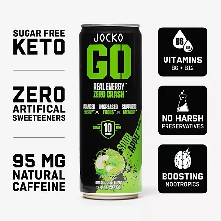 Discipline GO Energy Drink – Physical & Cognitive Support – Sour Apple 5 Discipline GO Energy Drink – Physical & Cognitive Support – Sour Apple