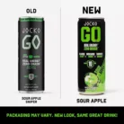 Discipline GO Energy Drink – Physical & Cognitive Support – Sour Apple