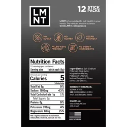 Electrolyte Drink Mix - Grapefruit Salt (12 Stick Packs)