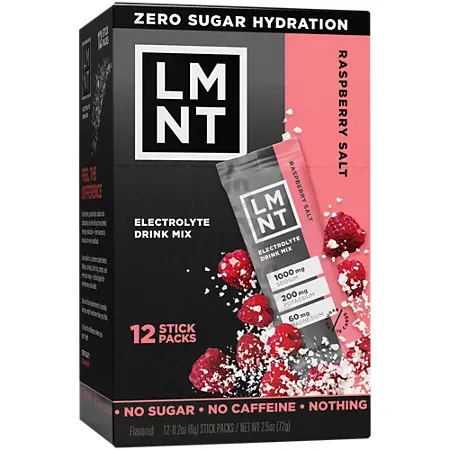 Electrolyte Drink Mix - Raspberry Salt (12 Stick Packs) Electrolyte Drink Mix - Raspberry Salt (12 Stick Packs)