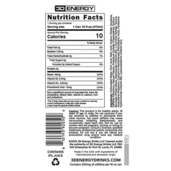 Energy Drink - Citrus Frost