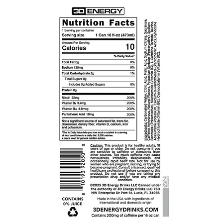 Energy Drink - Citrus Frost 2 Energy Drink - Citrus Frost