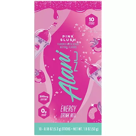 Energy Drink Mix - 200mg Caffeine - Pink Slush 2 Energy Drink Mix - 200mg Caffeine - Pink Slush