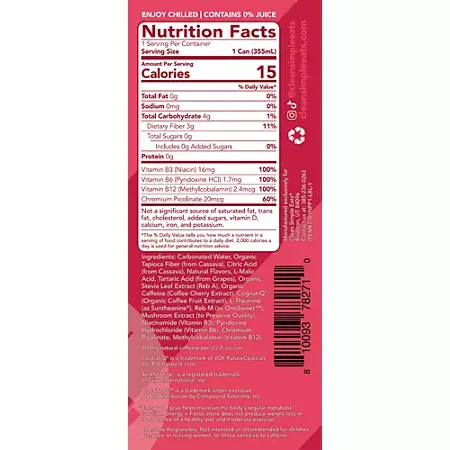 Energy + Focus Drink - Zero Sugar - North Pole Punch 2 Energy + Focus Drink - Zero Sugar - North Pole Punch