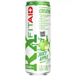 FitAid RX Zero Creatine+ - Zero Sugar Creatine Recovery Blend - Juicy Apple