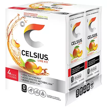 Fizz-Free Energy Drink - Sugar Free - Peach Mango & Green Tea 3 Fizz-Free Energy Drink - Sugar Free - Peach Mango & Green Tea