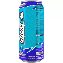 GHOST Energy Drink - Zero Sugar - Blue Raspberry