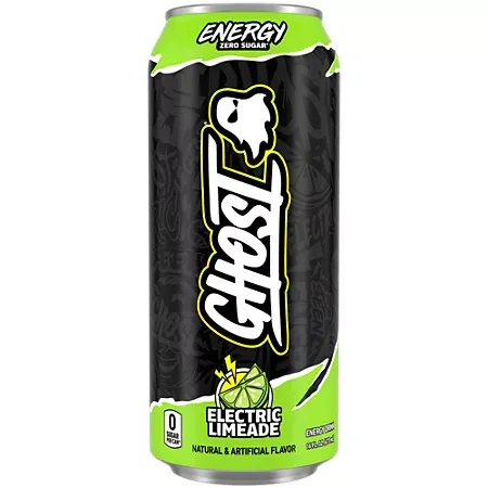 GHOST Energy Drink - Zero Sugar - EDC Electric Limeade GHOST Energy Drink - Zero Sugar - EDC Electric Limeade