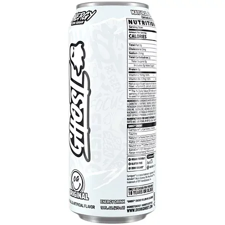 GHOST Energy Drink - Zero Sugar - OG Original 2 GHOST Energy Drink - Zero Sugar - OG Original