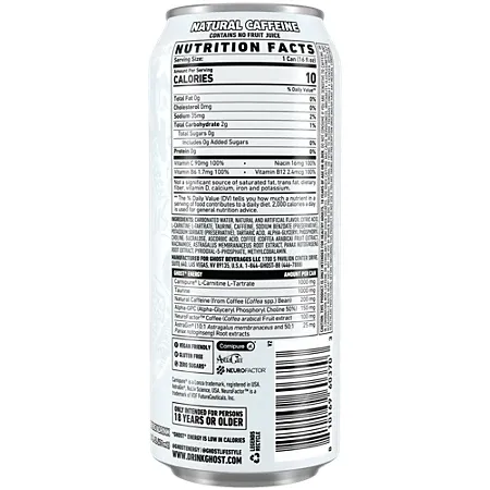 GHOST Energy Drink - Zero Sugar - OG Original 3 GHOST Energy Drink - Zero Sugar - OG Original