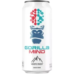 Gorilla Mind Energy Drink – Arctic White
