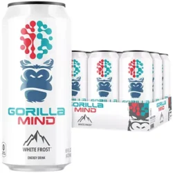 Gorilla Mind Energy Drink – Arctic White