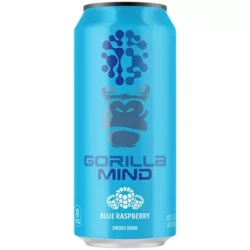Gorilla Mind Energy Drink – Blue Raspberry