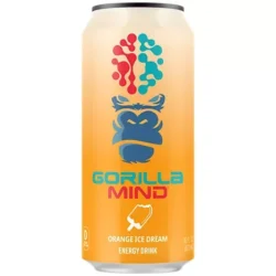 Gorilla Mind Energy Drink – Orange Ice Dream