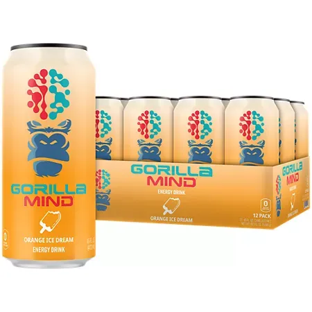 Gorilla Mind Energy Drink – Orange Ice Dream 3 Gorilla Mind Energy Drink – Orange Ice Dream