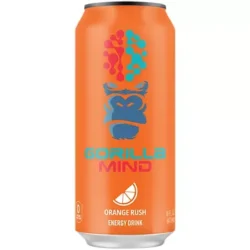 Gorilla Mind Energy Drink – Orange Rush