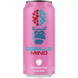 Gorilla Mind Energy Drink – Strawberry Candy