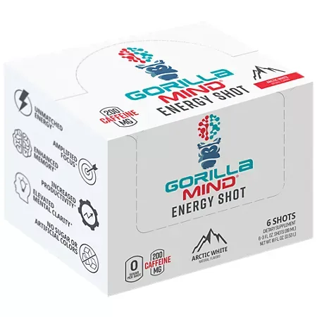 Gorilla Mind Energy Shot – Arctic White 3 Gorilla Mind Energy Shot – Arctic White