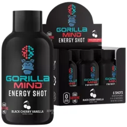 Gorilla Mind Energy Shot – Black Cherry Vanilla