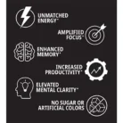 Gorilla Mind Energy Shot – Black Cherry Vanilla