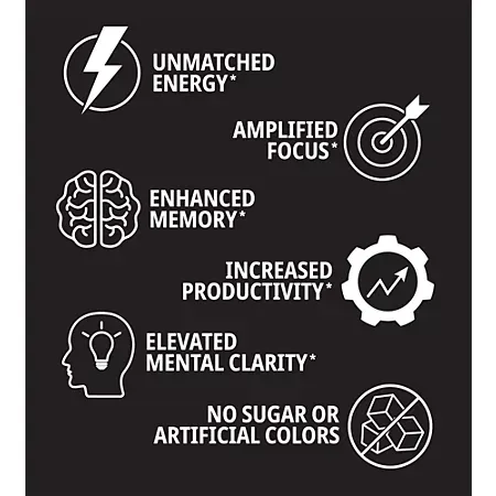 Gorilla Mind Energy Shot – Black Cherry Vanilla 6 Gorilla Mind Energy Shot – Black Cherry Vanilla