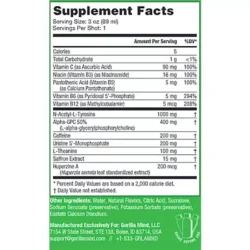 Gorilla Mind Energy Shot – Exotic Kiwi