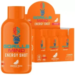 Gorilla Mind Energy Shot – Orange Rush