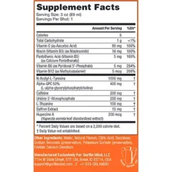 Gorilla Mind Energy Shot – Orange Rush